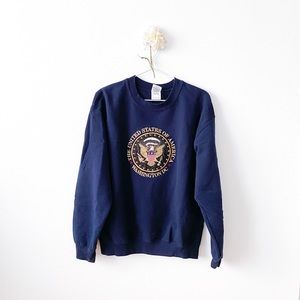 USA Embroidered Crewneck